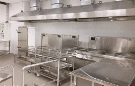 Bếp trường học mầm non – Steame Đại Từ